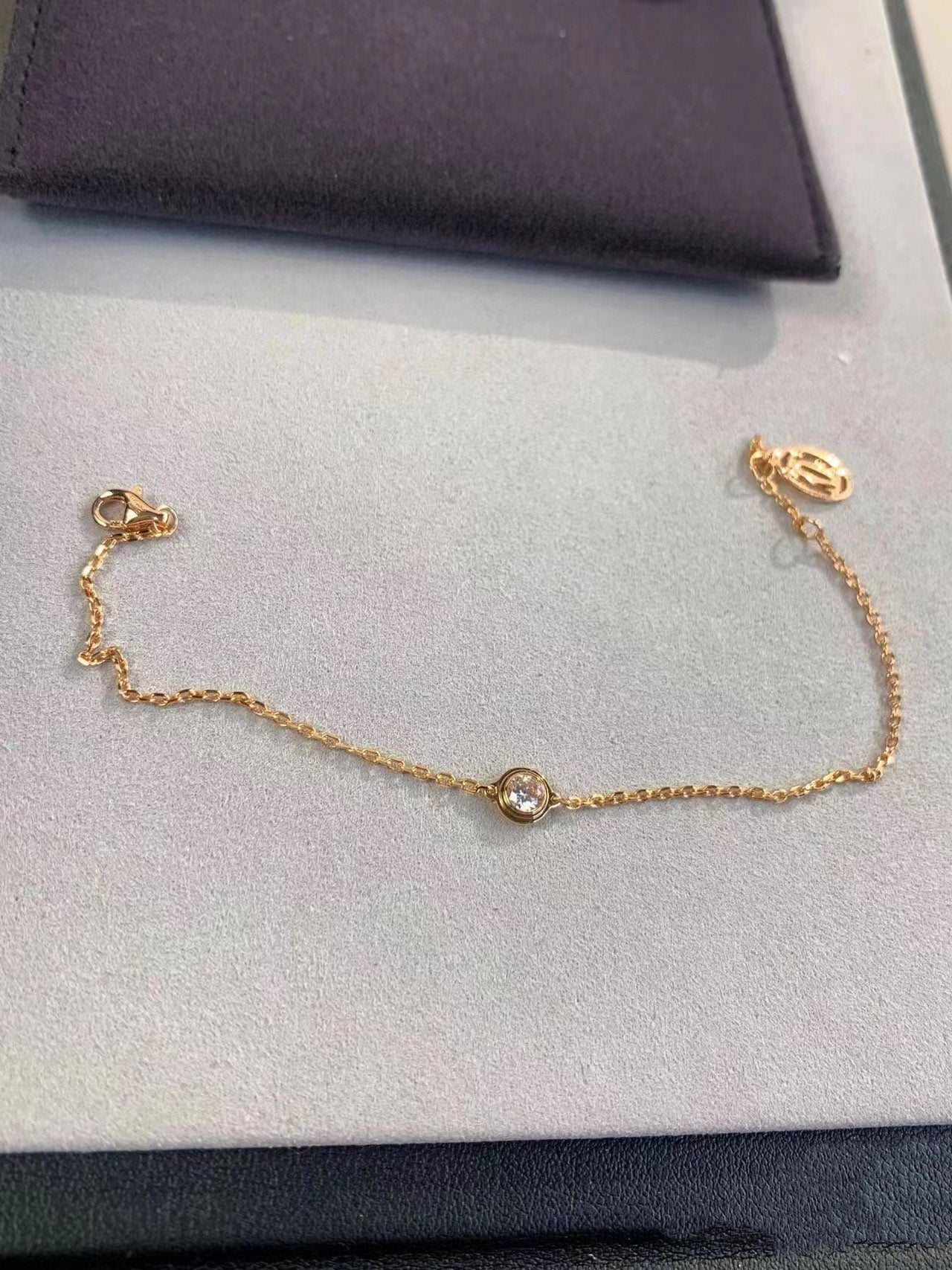 [Kismet Jewels ]DAMOUR DIAMOND LINK BRACELET