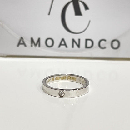 [Kismet Jewels ]LOVE RING 4MM 1 DIAMOND