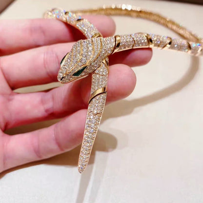 [Kismet Jewels ]HAUTE COUTURE GOLD SERPENTI NECKLACE