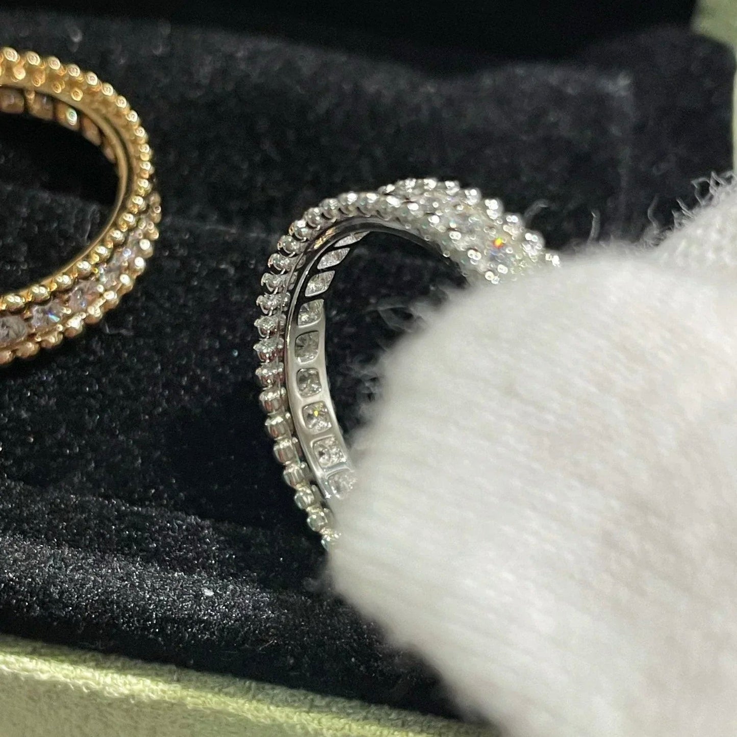 [Kismet Jewels ]PERLEE DIAMOND SILVER RING