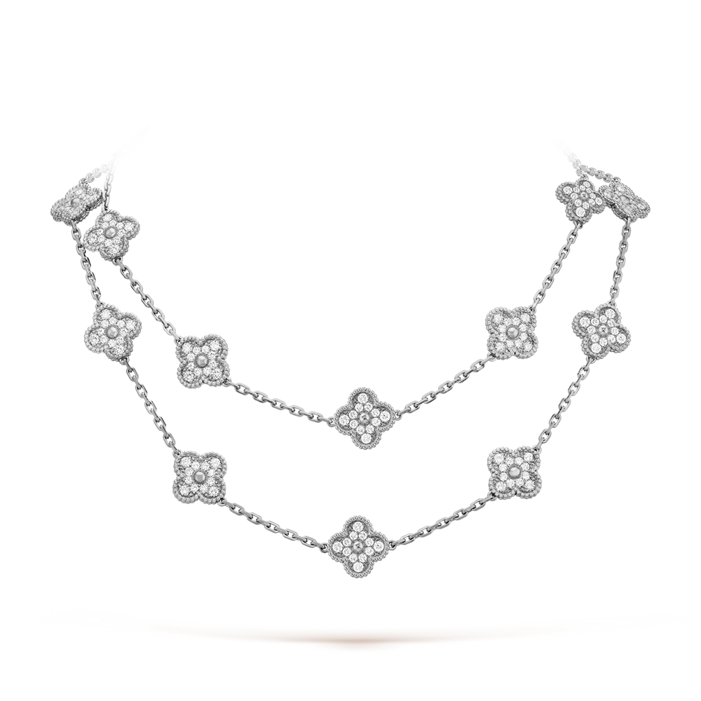 [Kismet Jewels ]CLOVER 20 MOTIFS DIAMOND SILVER