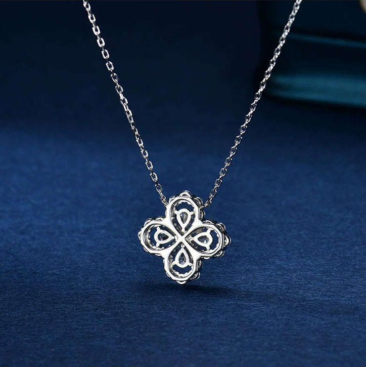 [Kismet Jewels ]LOOP NECKLACE FULL MOTIF DIAMOND 16MM MULTIPLE COLORS