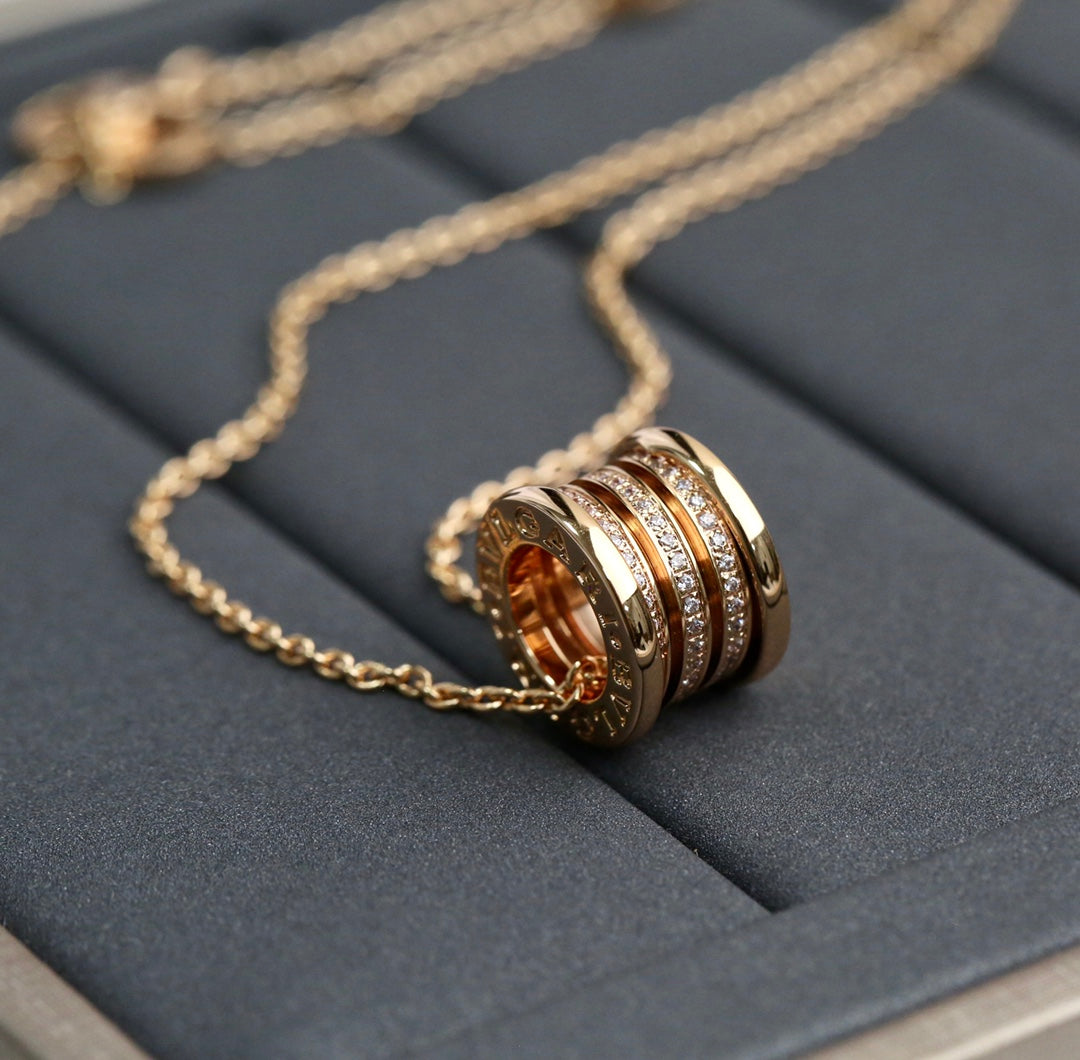 [Kismet Jewels ]ZERO 1 PINK GOLD DIAMOND NECKLACE