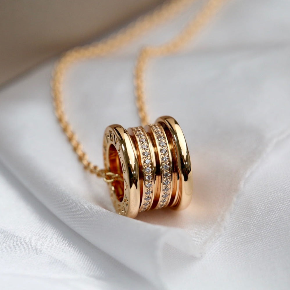 [Kismet Jewels ]ZERO 1 PINK GOLD DIAMOND NECKLACE
