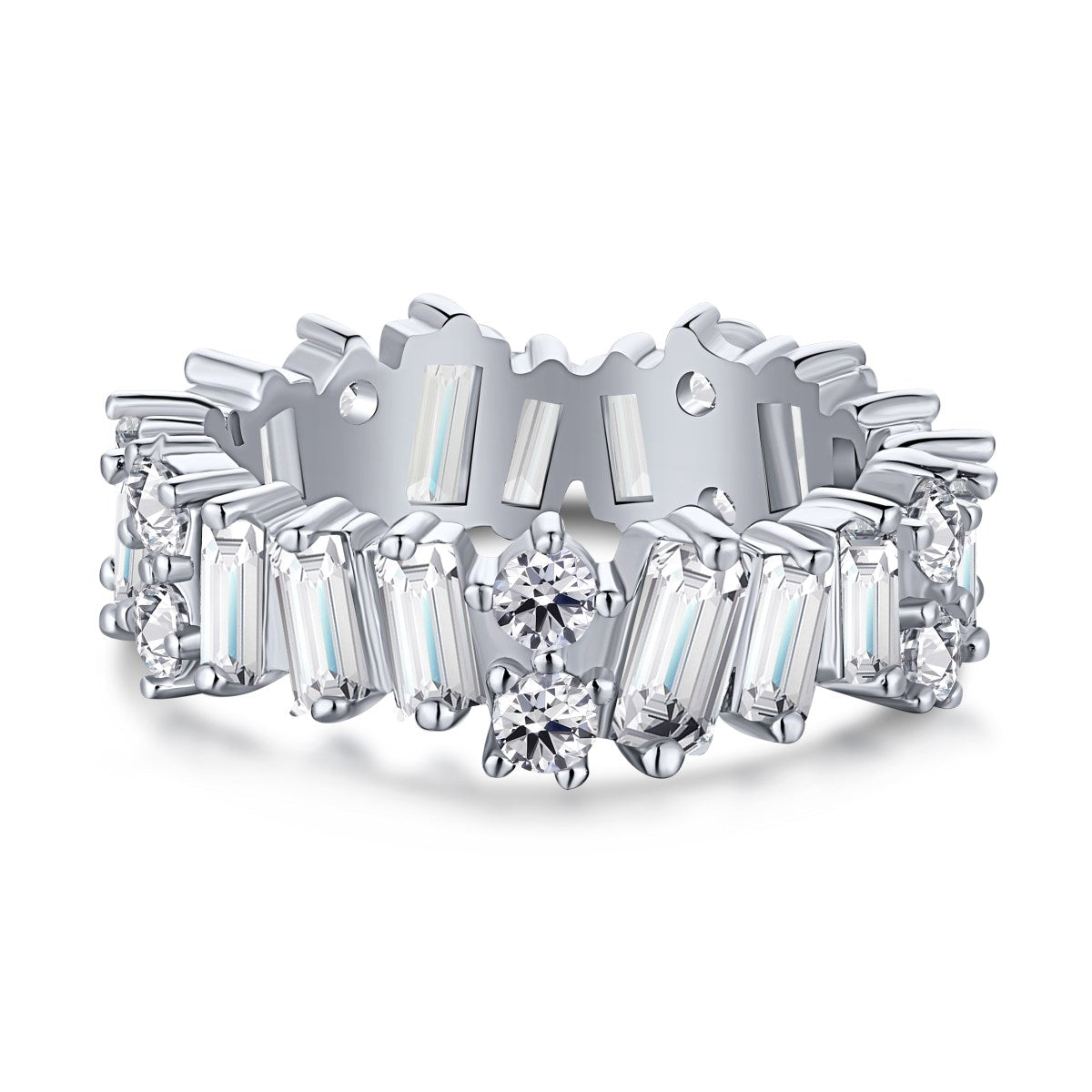[Kismet Jewels ]Delicate Multi Shape Tennis Ring