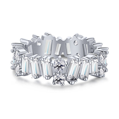 [Kismet Jewels ]Delicate Multi Shape Tennis Ring