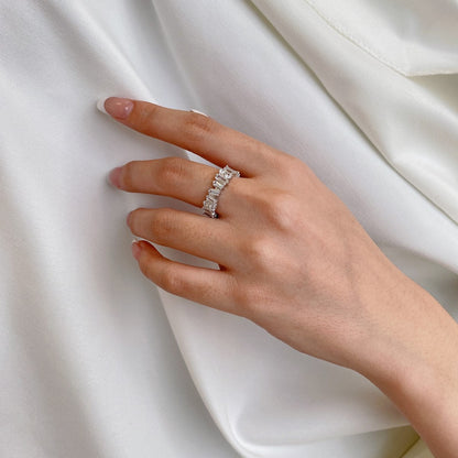 [Kismet Jewels ]Delicate Multi Shape Tennis Ring