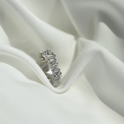 [Kismet Jewels ]Delicate Multi Shape Tennis Ring