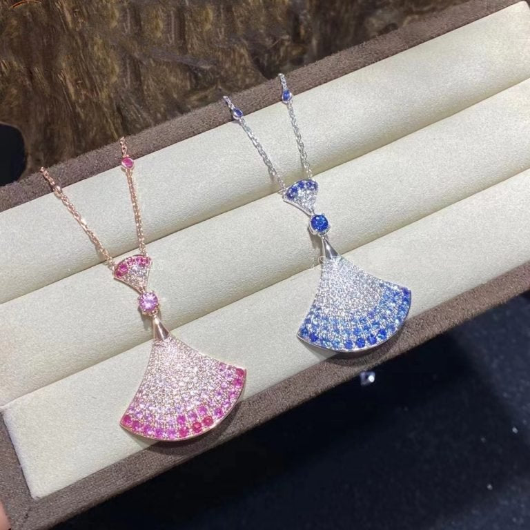 [Kismet Jewels ]DREAM NECKLACE AGATE SILVER DIAMOND