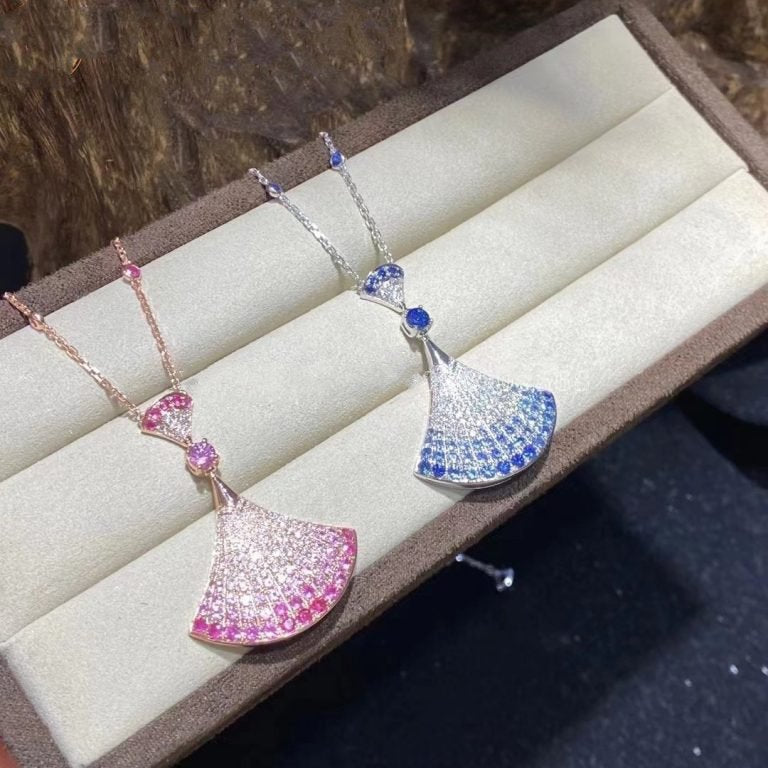 [Kismet Jewels ]DREAM NECKLACE AGATE SILVER DIAMOND