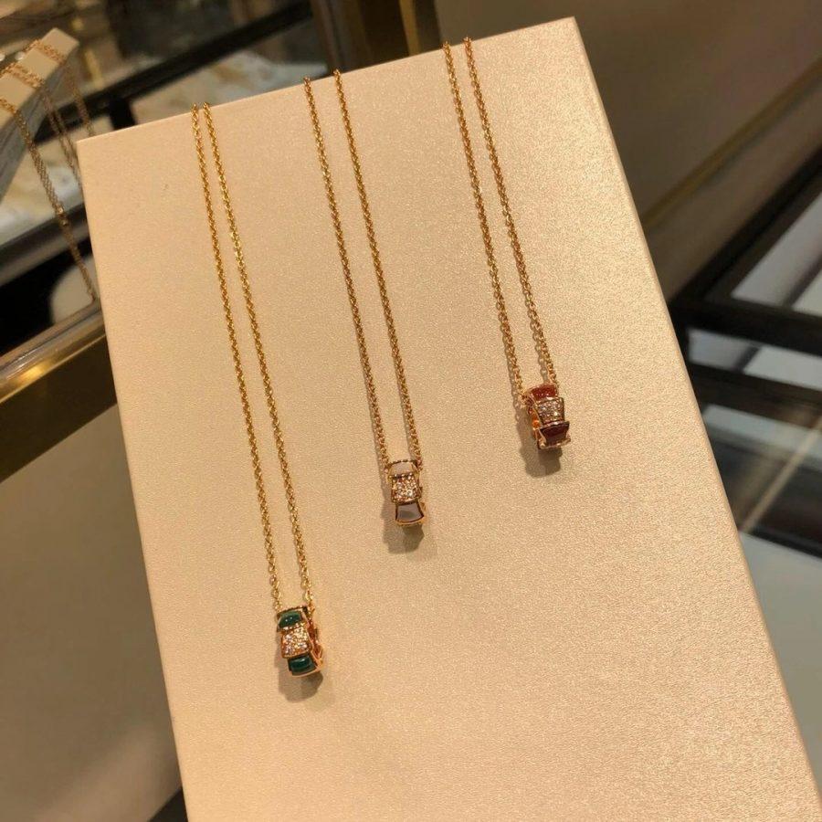 [Kismet Jewels ]SERPENTI PEDANT DIAMOND NECKLACE