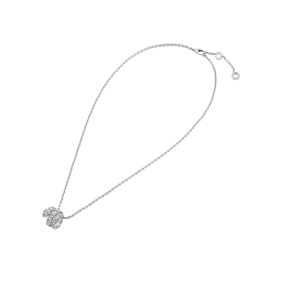 [Kismet Jewels ]SERPENTI  NECKLACE DOUBLE RING DIAMOND