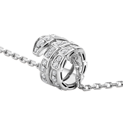[Kismet Jewels ]SERPENTI  NECKLACE DOUBLE RING DIAMOND