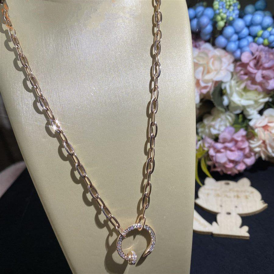 [Kismet Jewels ]JUSTE NECKLACE DIAMONDS