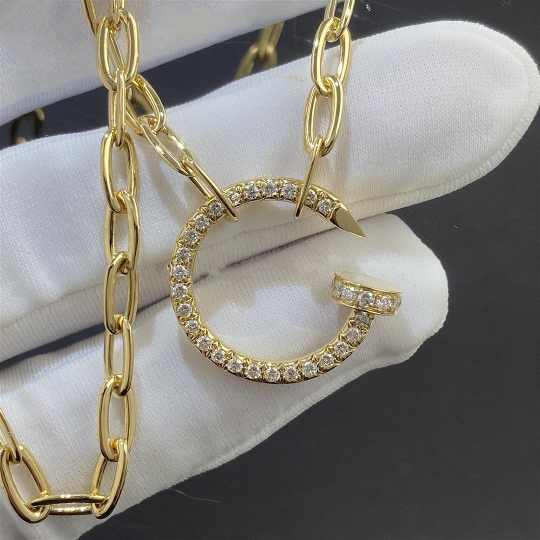 [Kismet Jewels ]JUSTE NECKLACE DIAMONDS