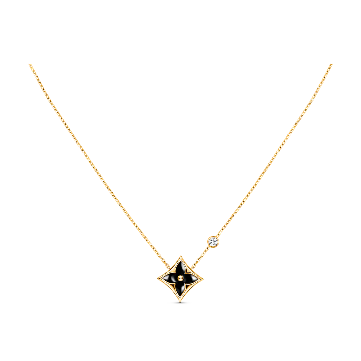 [Kismet Jewels ]STAR BLACK MOP NECKLACE