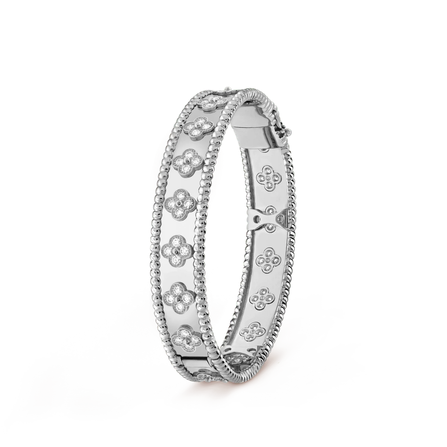 [Kismet Jewels ]CLOVER BRACELET 8MM DIAMONDS